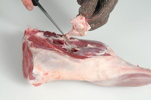 Leg Joints – Whole Leg (D) Meat Cut Spec Step 6